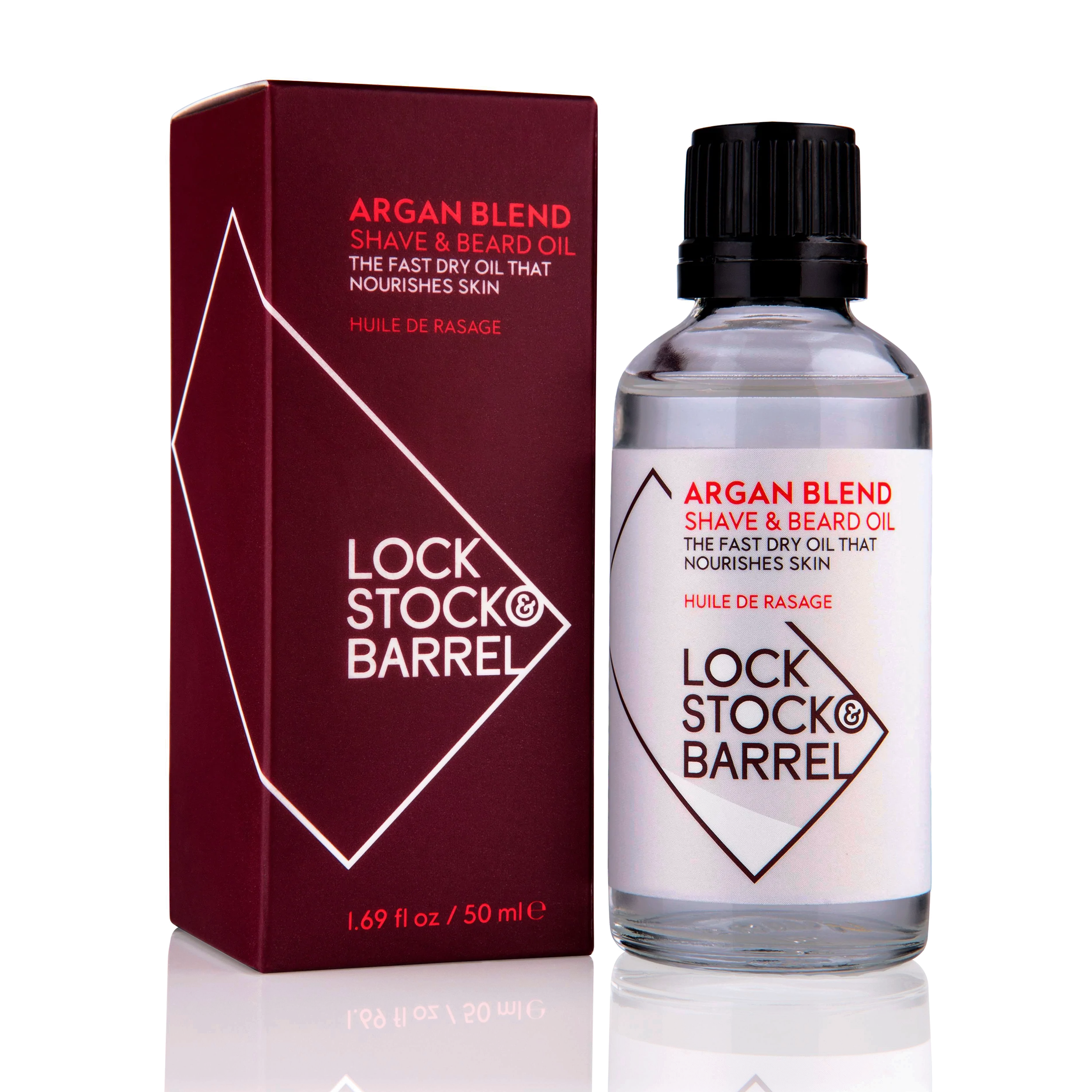 ARGAN BLEND SHAVE & BEARD OIL 50ML