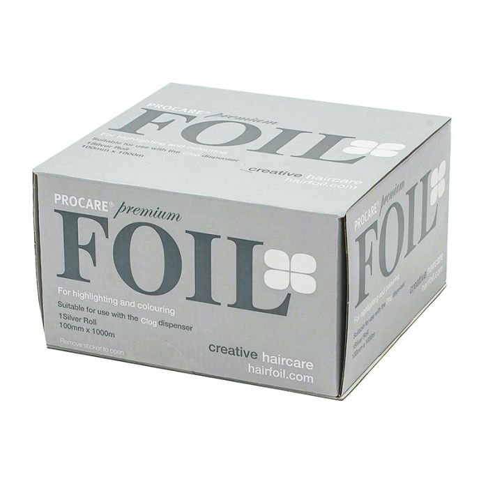 Box of Procare Premium Foil for hair care on a white background