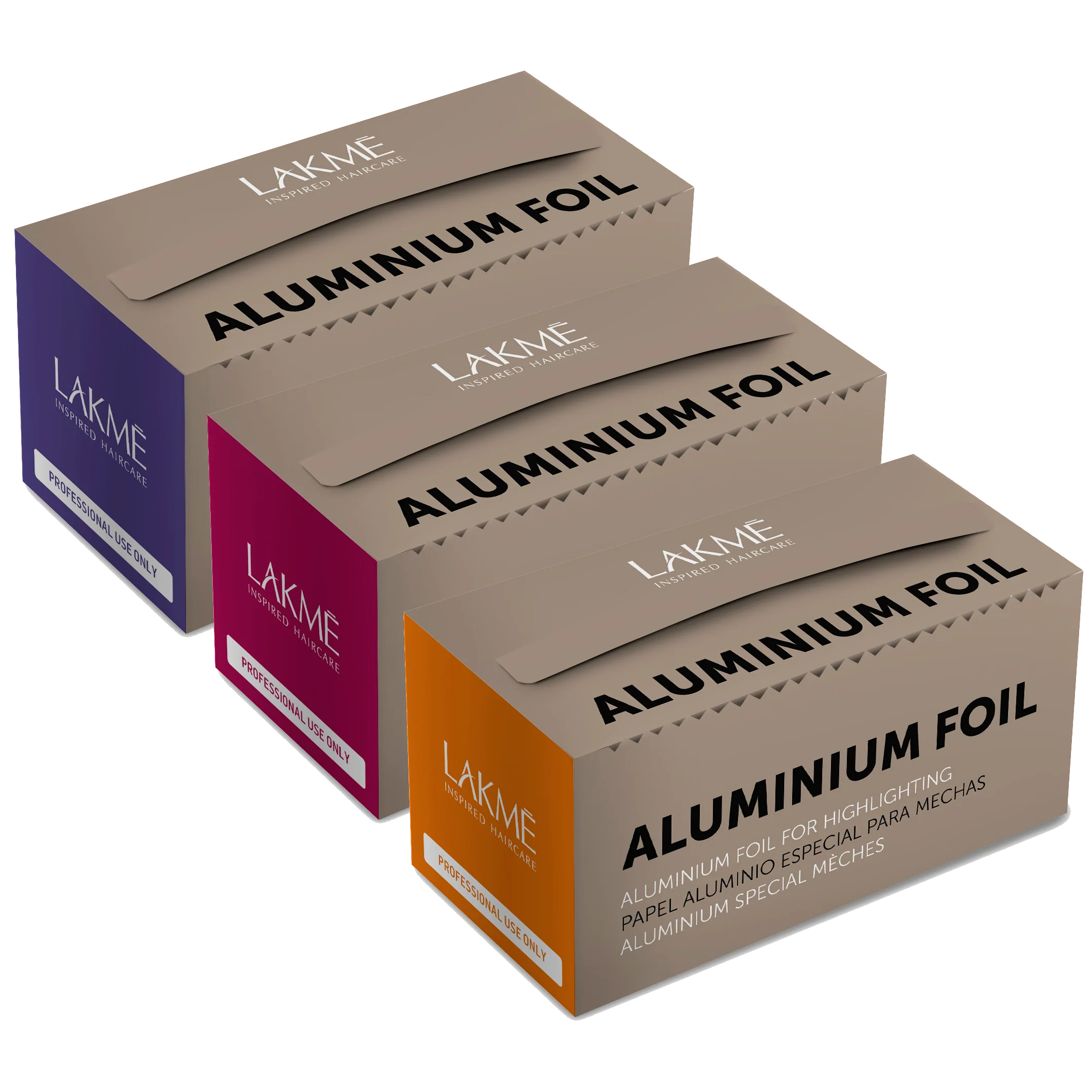 PACK 3 ROLLS ALUMINIUM FOIL