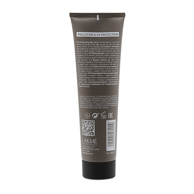 Lakme K.Finish Rings curl flexible balm tube on a white background