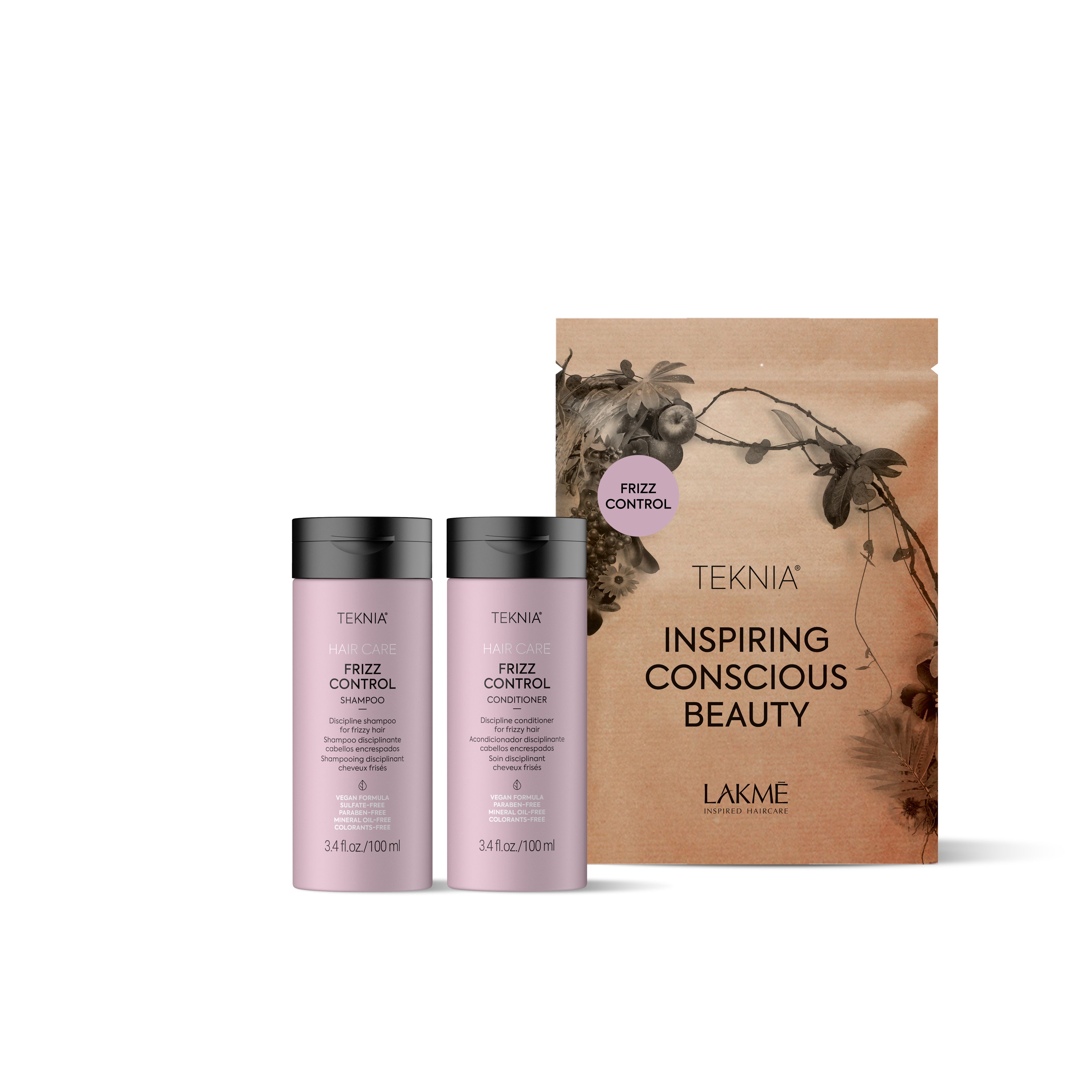 TEKNIA TRAVEL PACK FRIZZ CONTROL